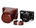 MegaGear Ever Ready Camera Case, Bag for Canon EOS M10 Mirrorless Digital Camera with 15-45mm Lens (Dark Brown) (MG667)
