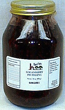 Loganberry Pie Filling, 32 fl oz. by Barry Farm