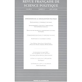 Revue Francaise De Science Politique by 