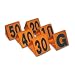 Champro Weighted Football Sideline Yard Marker Set