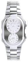 Philip Stein Teslar Large Stainless Steel Ivory Watch 2-G-CI-SS