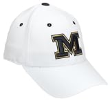 Michigan Adult White One-Fit Hat (Small)