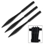 Dart 3 Piece Spike Set Black