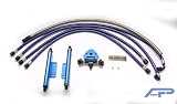 Agency Power High-Flow Fuel Rail BLUE AP-GDA-120BL