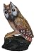 Owl - hand painted soapstone, hand carved