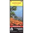 Costa Rica Travel Reference Map by  Jack Joyce