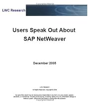 Users Speak Out About SAP NetWeaver