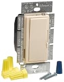Lutron DVSC-603P-ES Diva 600W 3-Way Dimmer Eggshell