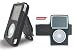 Black Leather Case for Apple Ipod Video 30gb 60gb + Black Armband for Apple Ipod Video