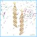 Jewelry : 14K 2-Tone Beaded Drop Earrings