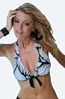 Oyster Shell: Halter Bowtie Top