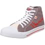 Gola Men's Echopark Eboy Casual Sneaker,Grey/Lemon/Red,8 UK/9 M US