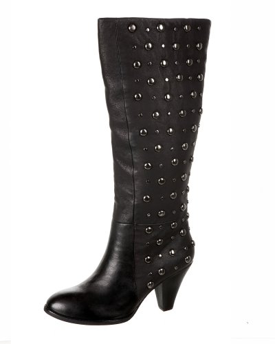 Bebe Brooke Leather Studded Boot
