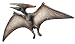 Flugsaurier Pteranodon, Softplay-Material