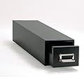 Buddy Products 1 Drawer 4 x 6 Inch Card File, Steel, 16 x 6.125 x 7.5 Inches, Black (1346-4)
