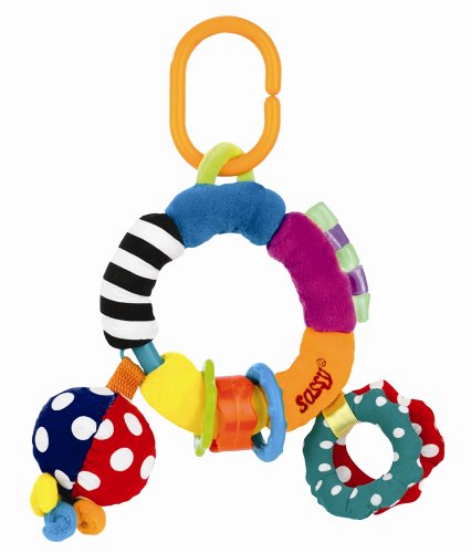 Childrens Toyshop   : Sassy Loops and Hoops Soft Rattle