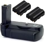 Sigma PG-21 Power Grip / Vertical Shutter Release for SD14 Digital SLR Camera With 2 Replacement BP-21 Batteries (3400 mAh Total)