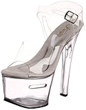 Best buy Pleaser Women's Tipjar-708-2/C/M Ankle-Strap Sandal