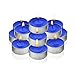 Citronella Tealight Candles,G2PLAY Set of 50 Scented candle for Home, Patio, Gardens, Outdoors, Weddings, Parties (Blue)