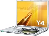 Panasonic Let's note Y4 (P-M 758, 512MB, DVD�����ѡ��ޥ���ɥ饤��, 14.1"TFT, ̵��LAN, XP Pro) [CF-Y4GW8AXS]