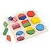 Soledi Intellectual Geometry Puzzle fractions Toy Montessori Early Educational Learning Kids Baby Children Building Stacking Block Wooden Shape Interesting Gift
