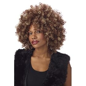 Fine Foxy Sexy Afro Wig for Adult Halloween Costume
