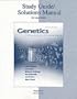 Solutions Manual/Study Guide to accompany Genetics: From Genes to Genomes, 2nd Edition