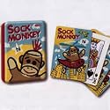 Schylling SOCK MONKEY CARDS IN TIN BOX [Toy] [Toy] [Toy]