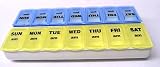 Pill Box Twice-a-day Weekly Organizer By Apex Medical