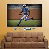Calvin Johnson Detroit Lions Mural Fathead NIB