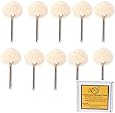 ZFE Mounted Cotton Buffs Polishing Wheel For Dremel Rotay Tools Pack of 10Pcs
