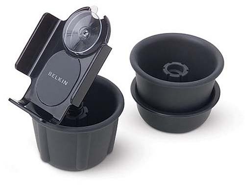 Electronics: Belkin TuneDok Cupholder for iPod  Black 