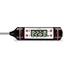 Tasbel Digital Thermometer Instant Read Cooking Thermometer Stainless Meat Thermometer with Long Probe for Food, Meat, Grill, BBQ, Milk, and Bath Water