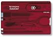 VICTORINOX スイスカード T1 スケルトンレッド