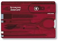 Victorinox 07100T Jelly Swiss Card Red