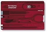 VICTORINOX(ビクトリノックス) スイスカード T1 スケルトンレッド
