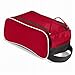 Quadra senior shoe bag in red / black / white
