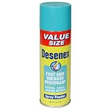 Desenex Foot and Sneaker Deodorant Spray Powder, 4-Ounce (114g) (Pack of 6)