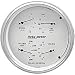 Autometer (1610) Old Tyme White Series Quad Gauges - Quad Gauge Electric