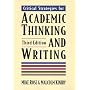 Critical Strategies for Academic Thinking and Writing