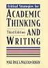 Critical Strategies for Academic Thinking and Writing