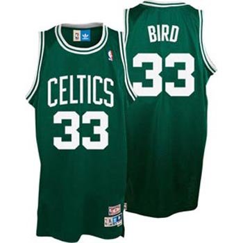 Larry Bird Boston Celtics Adidas Green Swingman Jersey - Size 50 - Large
