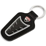 Ducati Corse Textile Carbon Fiber Keychain by Ducati