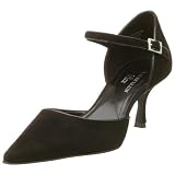 AK Anne Klein Women's Annabeth,Blk/Blk Suede,10.5 M