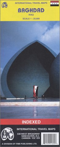 City Travel Guides Discounted  Books : Baghdad City Map by ITMB (Travel Reference Map)