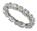 Sterling Silver Multi-Color CZ Ring