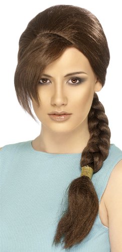 Smiffy's Women's Lara Croft Wig