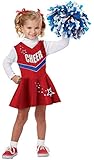 California Costumes Classic Cheerleader Costume, One Color, 4-6