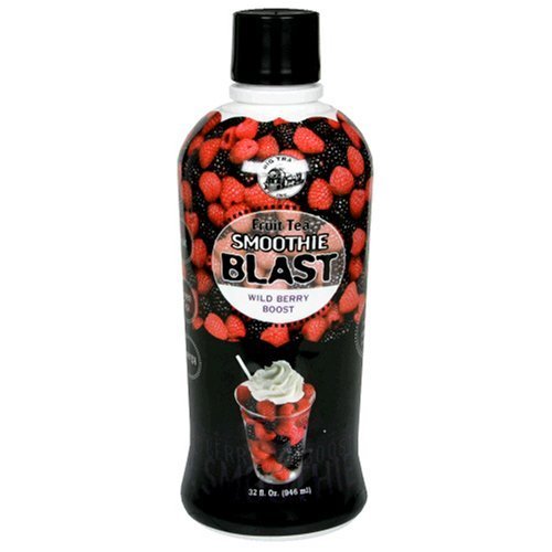Big Train Fruit Tea Smoothie Blast Fruit Smoothie Concentrate, Wild Berry Boost, 32-Ounce... by Big Train