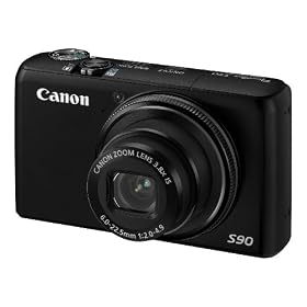Canon PowerShot S90 Digital Camera (10 Megapixel, 3.8 Optical Zoom) 3.0  inch LCD